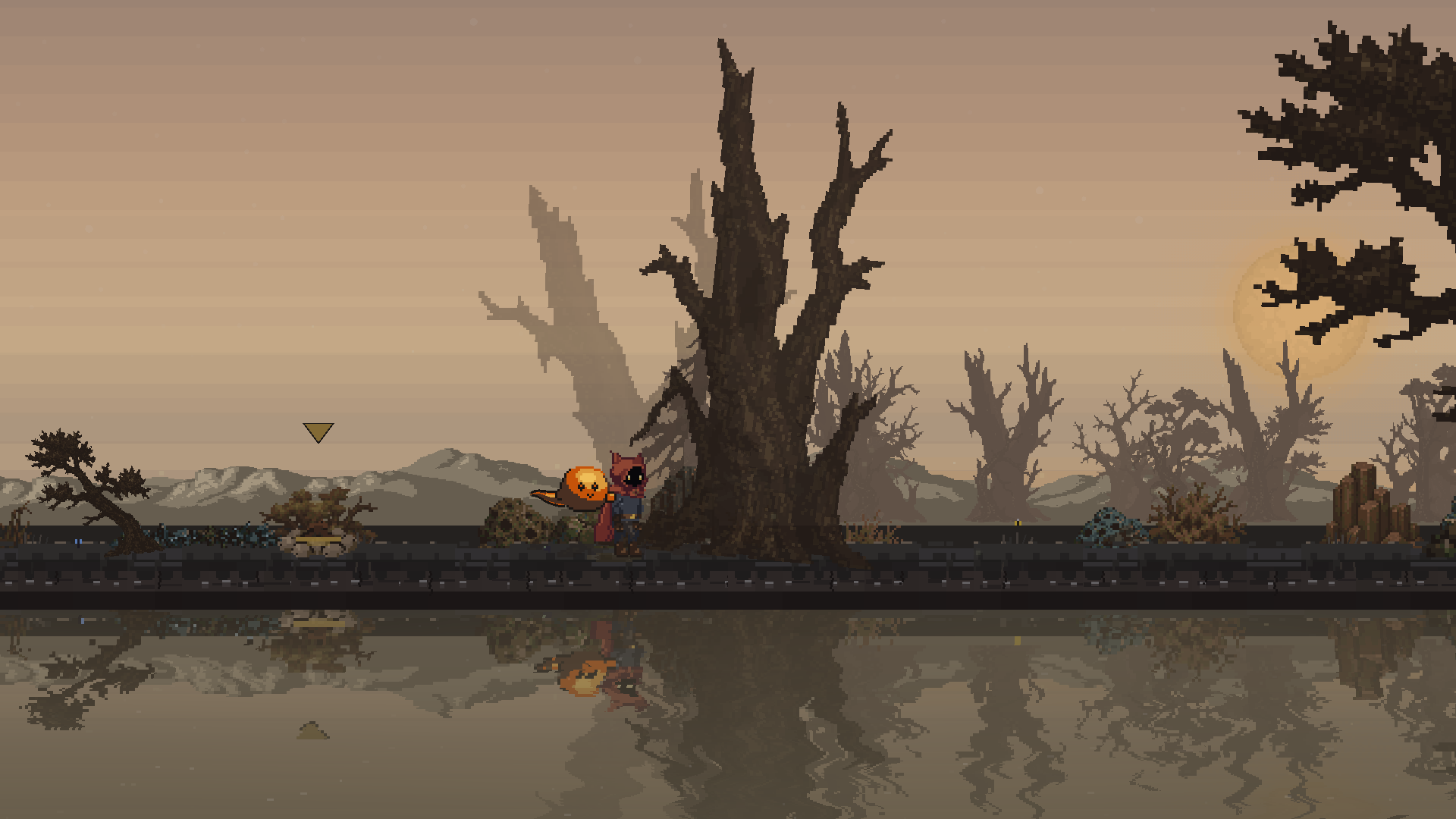 The volcanic biome in Ghosthold